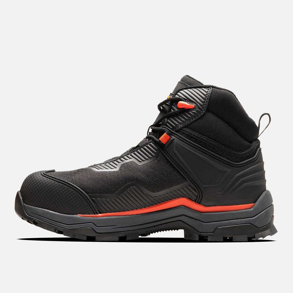 Zapato Seguridad Lippi Pro Work Hombre Stratos Mid Rojo image number 2.0