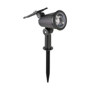 Foco Solar Led Multicolor Jard&iacute;n Proyector De Luz Con Estaca