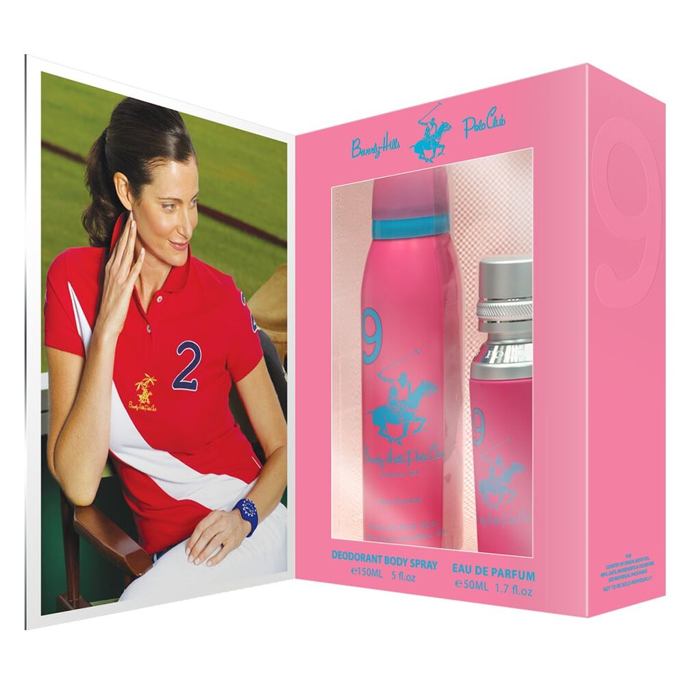 Set Polo Club Beverly Hills Women Nine Edp 50ml + Deo image number 0.0