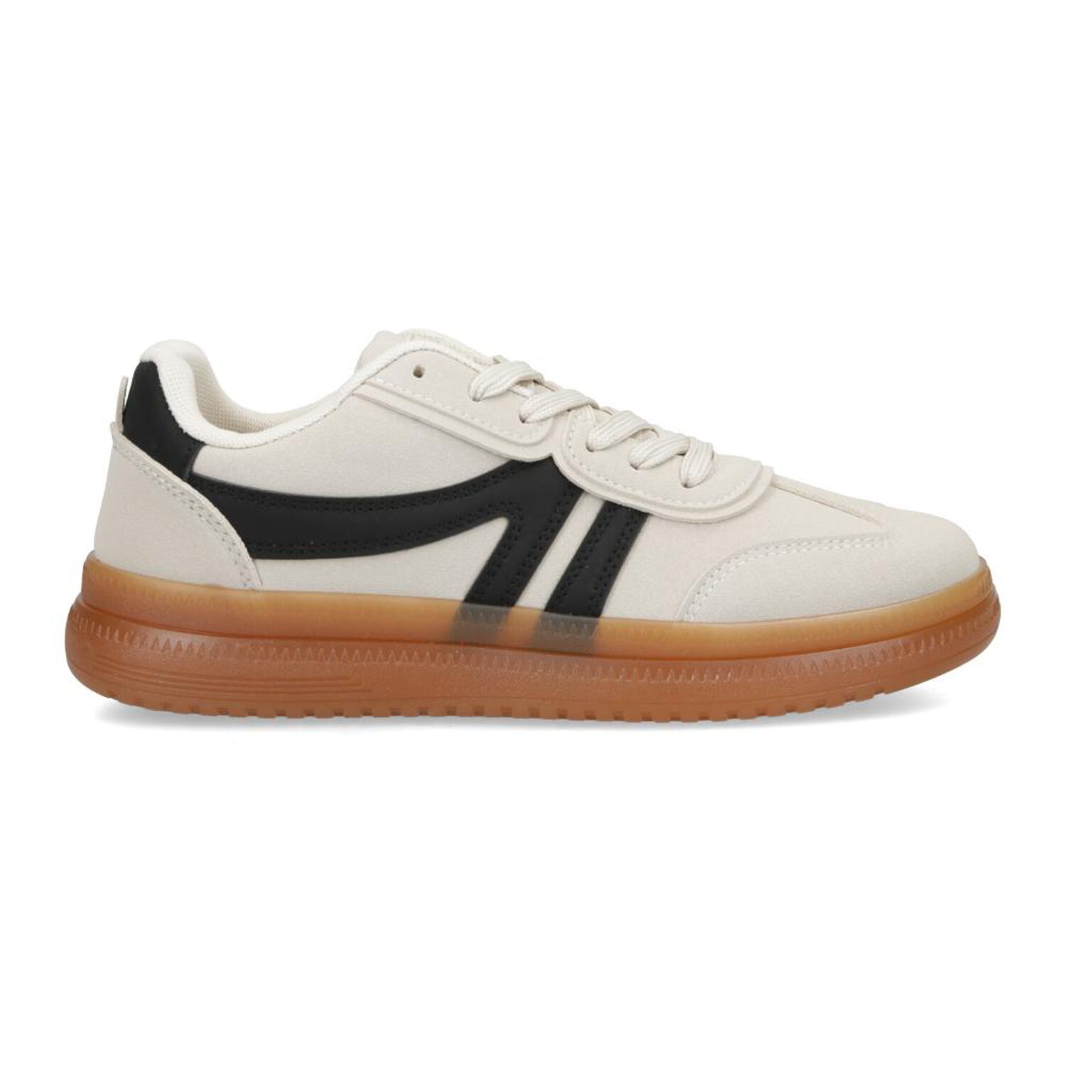 Zapatilla Urbana Mujer Freedom Beige image number 2.0