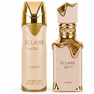 Perfume Mujer Lattafa Eclaire Edp /100 Ml + Spray 200 Ml