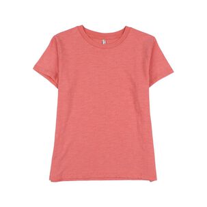 Polera B&aacute;sica Manga Corta Cuello Redondo Mujer Freedom