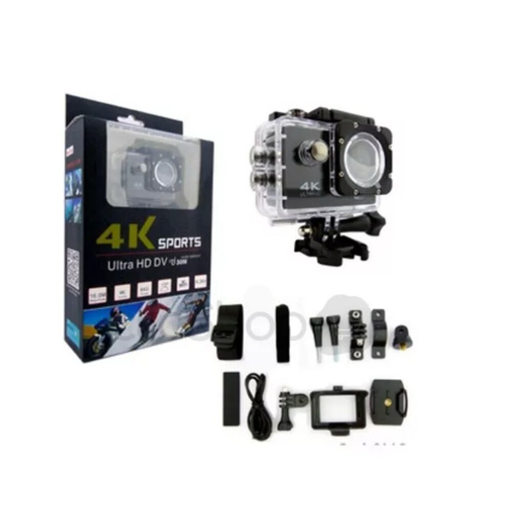 C&aacute;mara Go Pro Full Hd 1080p 30fps Deportiva Modelo Ultra Hd M1 Wifi C&aacute;mara Acci&oacute;n Con Accesorios B&aacute;sicos Sumergible image number 2.0