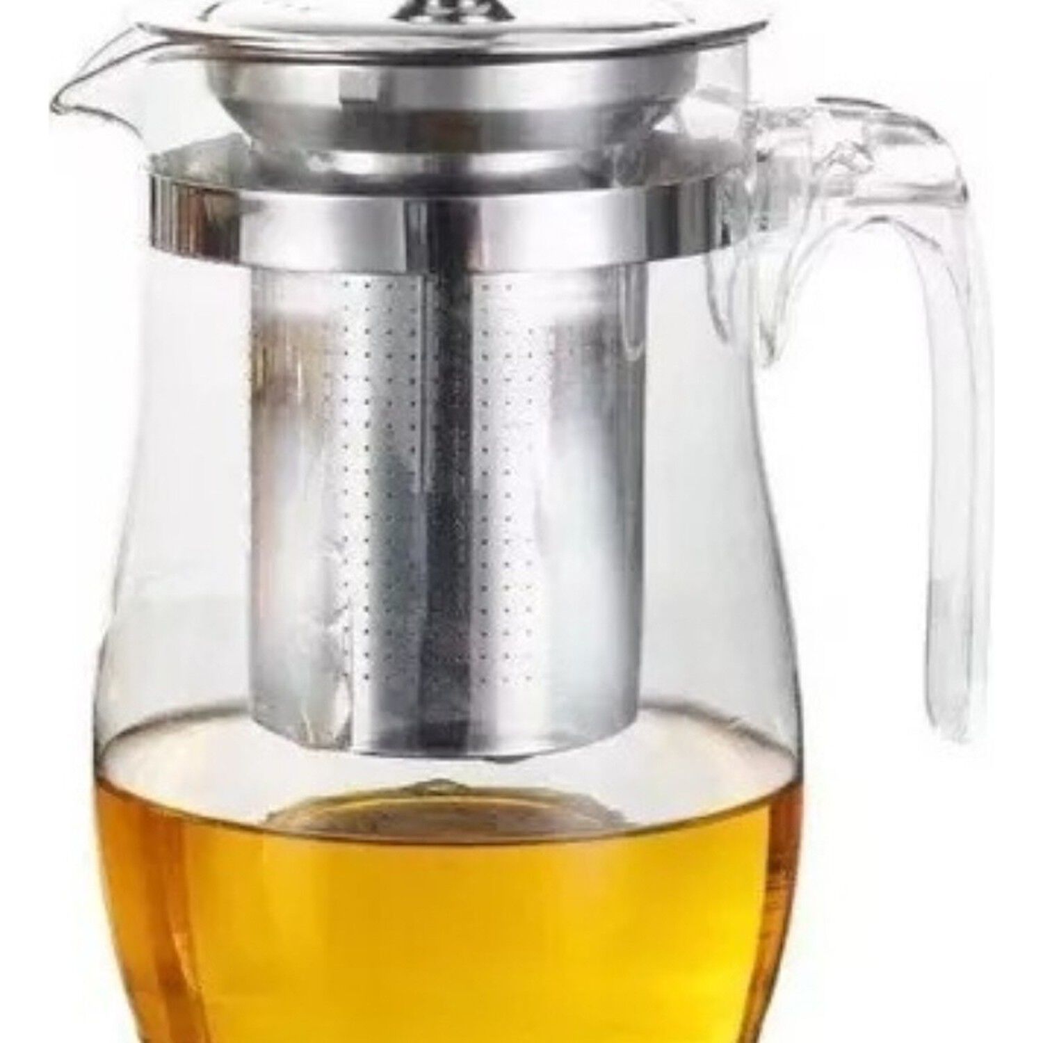 Tetera Vidrio Acero Inox 750ml Infusor Ideal T&eacute; image number 5.0