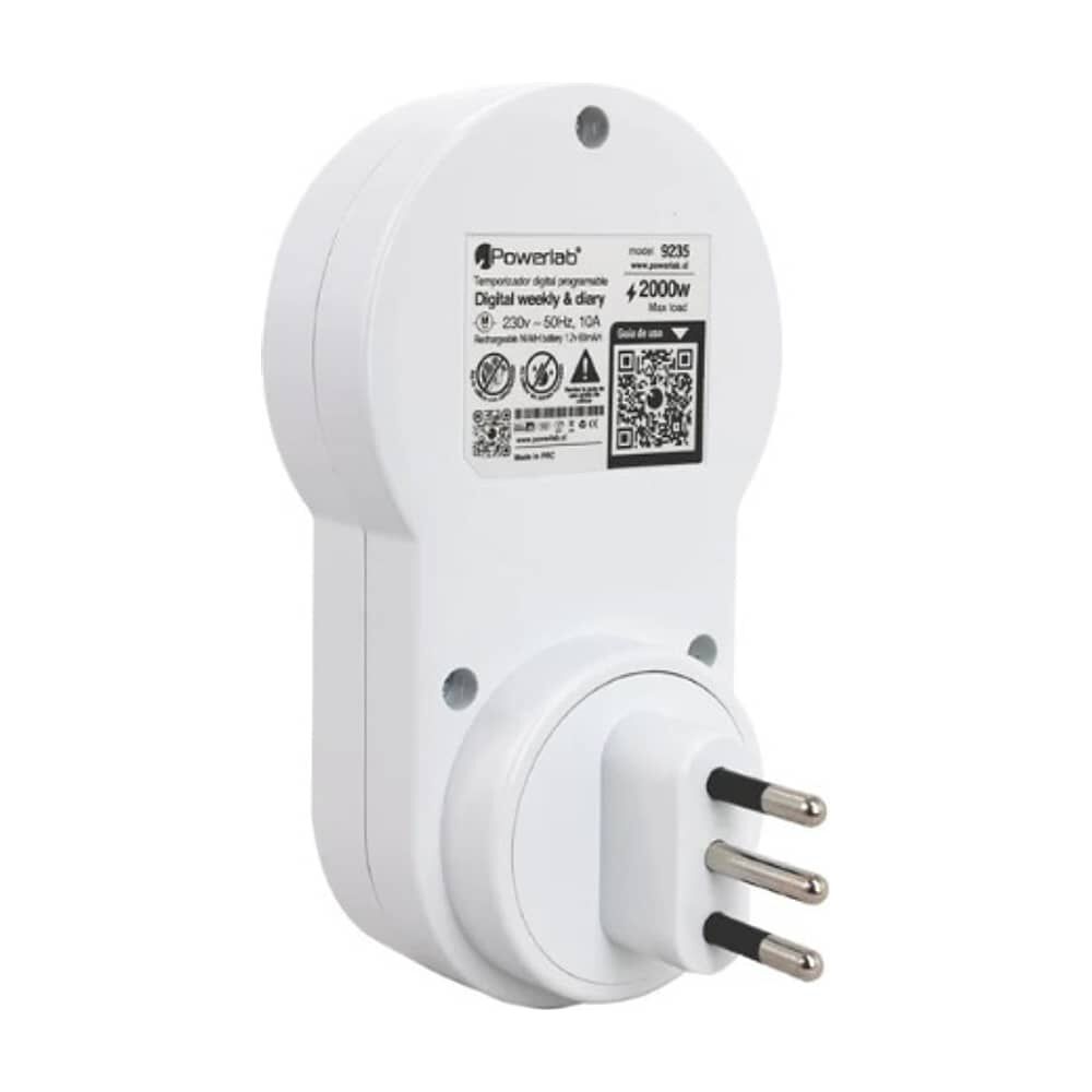 Timer Digital Temporizador Powerlab Modelo 9235 image number 3.0