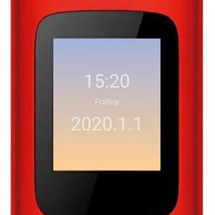 Celular Senior Introtech 4g Almeja Clamshell Batt Rojo