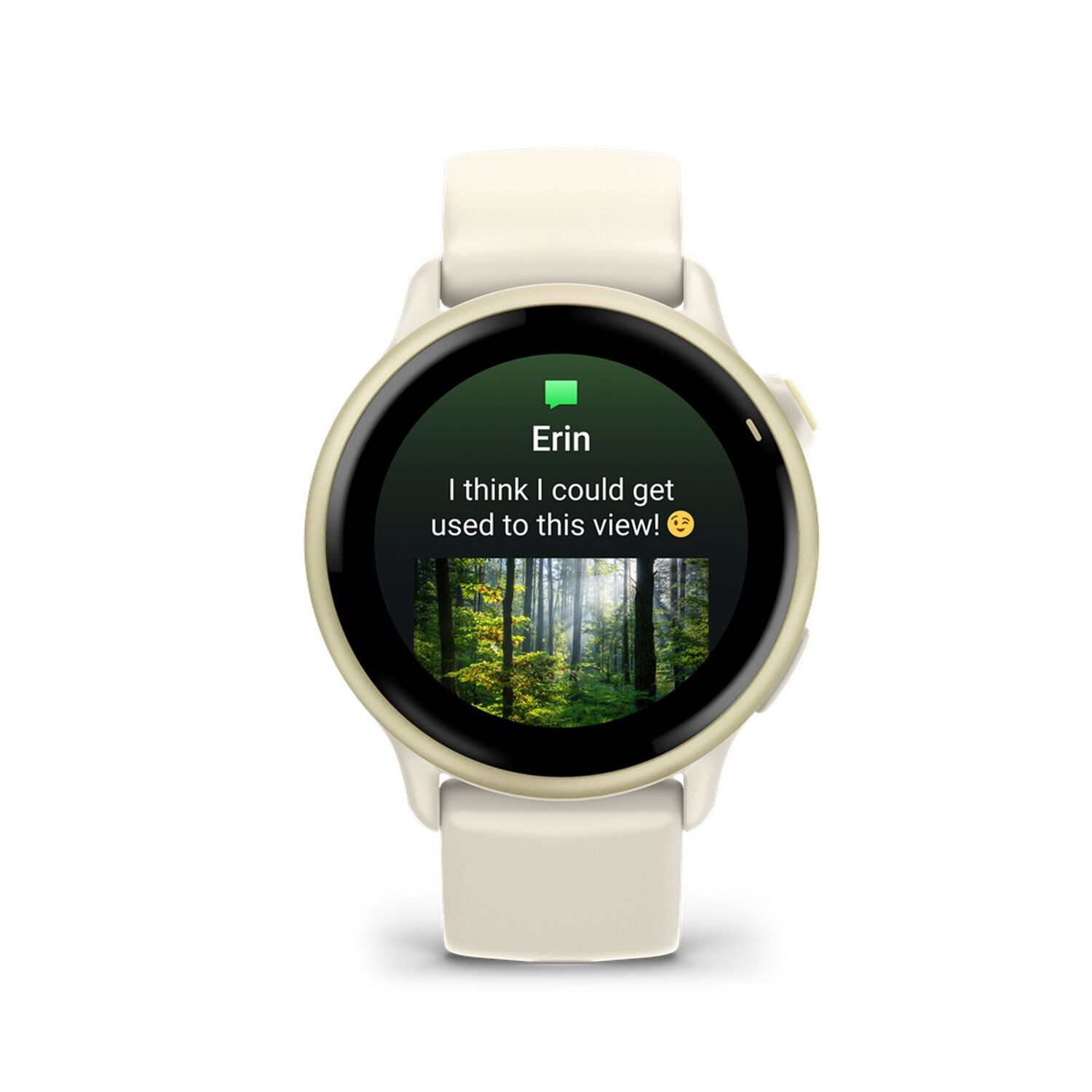 Smartwatch Vivoactive 6 Bone/lunar Gold Garmin image number 1.0
