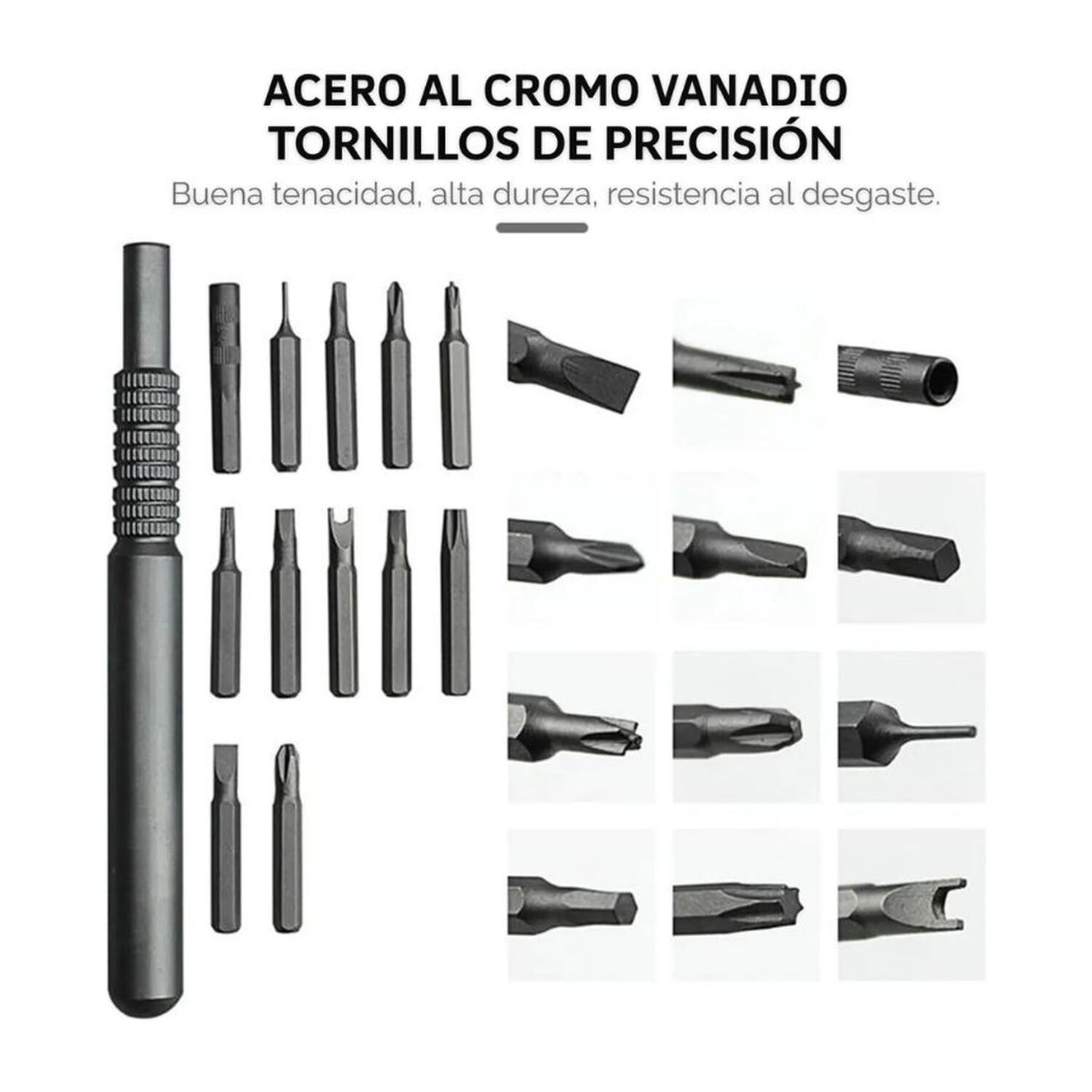 Juego Destornilladores Precisi&oacute;n 26 En 1 Magn&eacute;tico Profesional image number 3.0