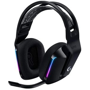 Audifono Gamer Inalambrico Rgb Lightspeed Negro G733