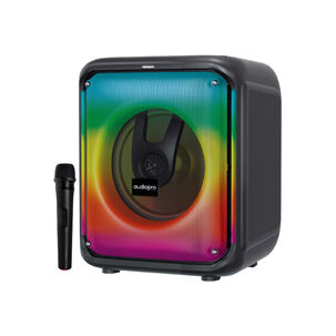 Parlante Karaoke Bluetooth Micr&oacute;fono E Iluminaci&oacute;n Rgb - Ps