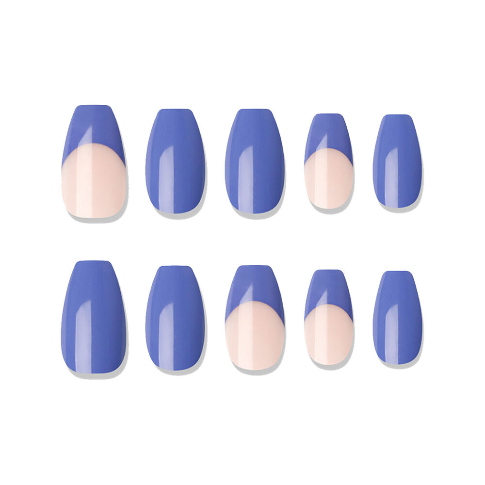 Muzmak - Uñas Press On Very Peri Coffin 36 U. image number 1.0