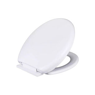 Tapa Ba&ntilde;o Wc Asiento Inodoro Redondo Universal 6x36x42 Cm Blanco