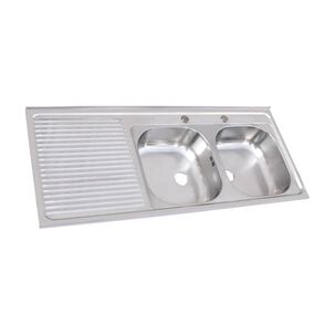 Lavaplatos Sobreponer 1200x500 Comb. Izquierdo Splendid