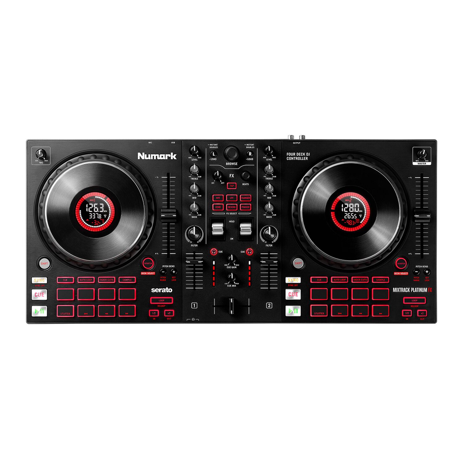 Controlador Dj Mixtrack Platinum Fx - Numark image number 0.0