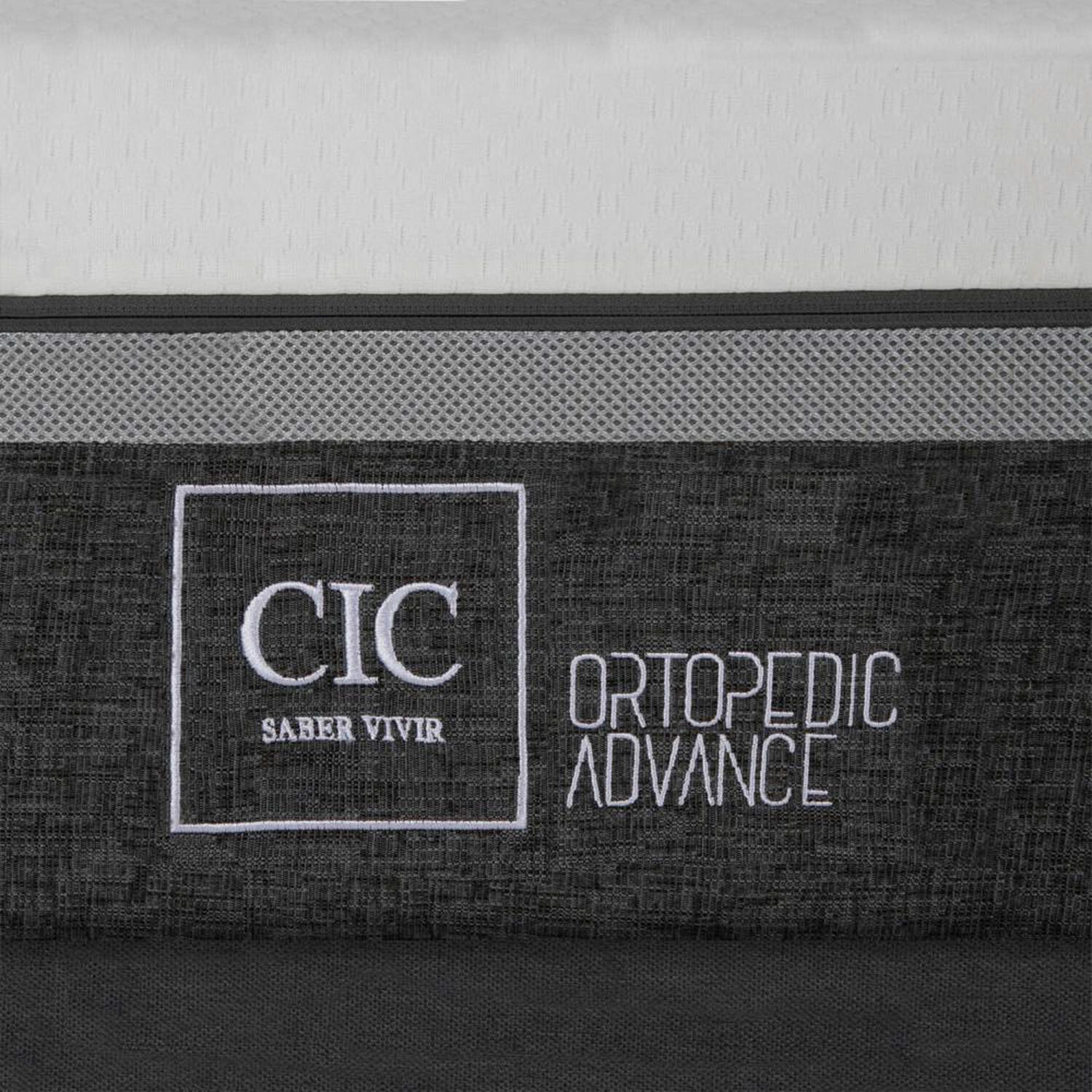 Cama Europea Cic Ortopedic Advance / 2 Plazas / Base Dividida + Respaldo image number 10.0