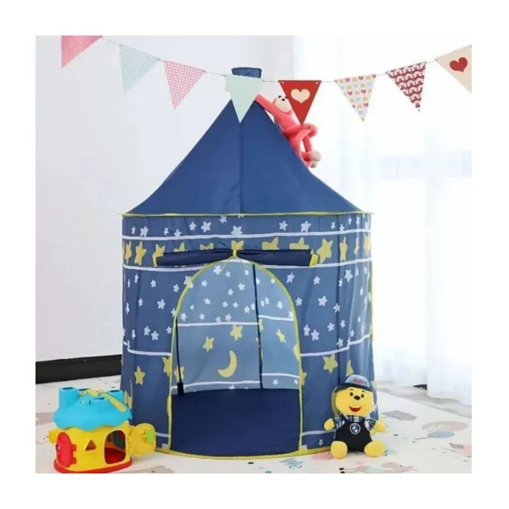 Carpa Castillo Ni&ntilde;a Y Ni&ntilde;o Infantil Juegos Juguetes 135x105 Cm image number 2.0