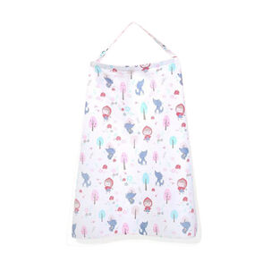 Manta Lactancia Bebe Pa&ntilde;uelo Toalla Con Mosquitera Multiusos