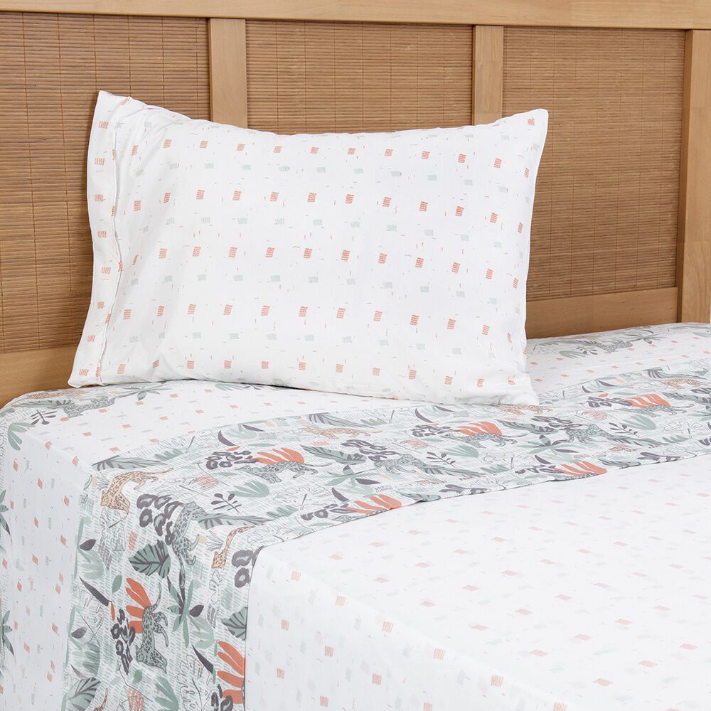 Sabana Estampada Plumetti 1.5 P Acacia image number 0.0