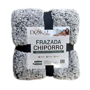 Frazada Chiporro Two Tones 2 Plazas Colores Oscuros - Ps