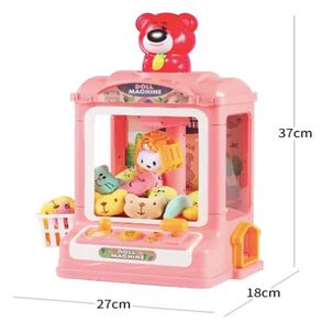 M&aacute;quina De Juguete De Garra Atrapa Mu&ntilde;eco Con Luces Y Sonido