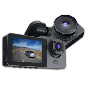 Dashcam Fhd Con Visi&oacute;n Nocturna Dual C&aacute;mara - Dvr Automotriz