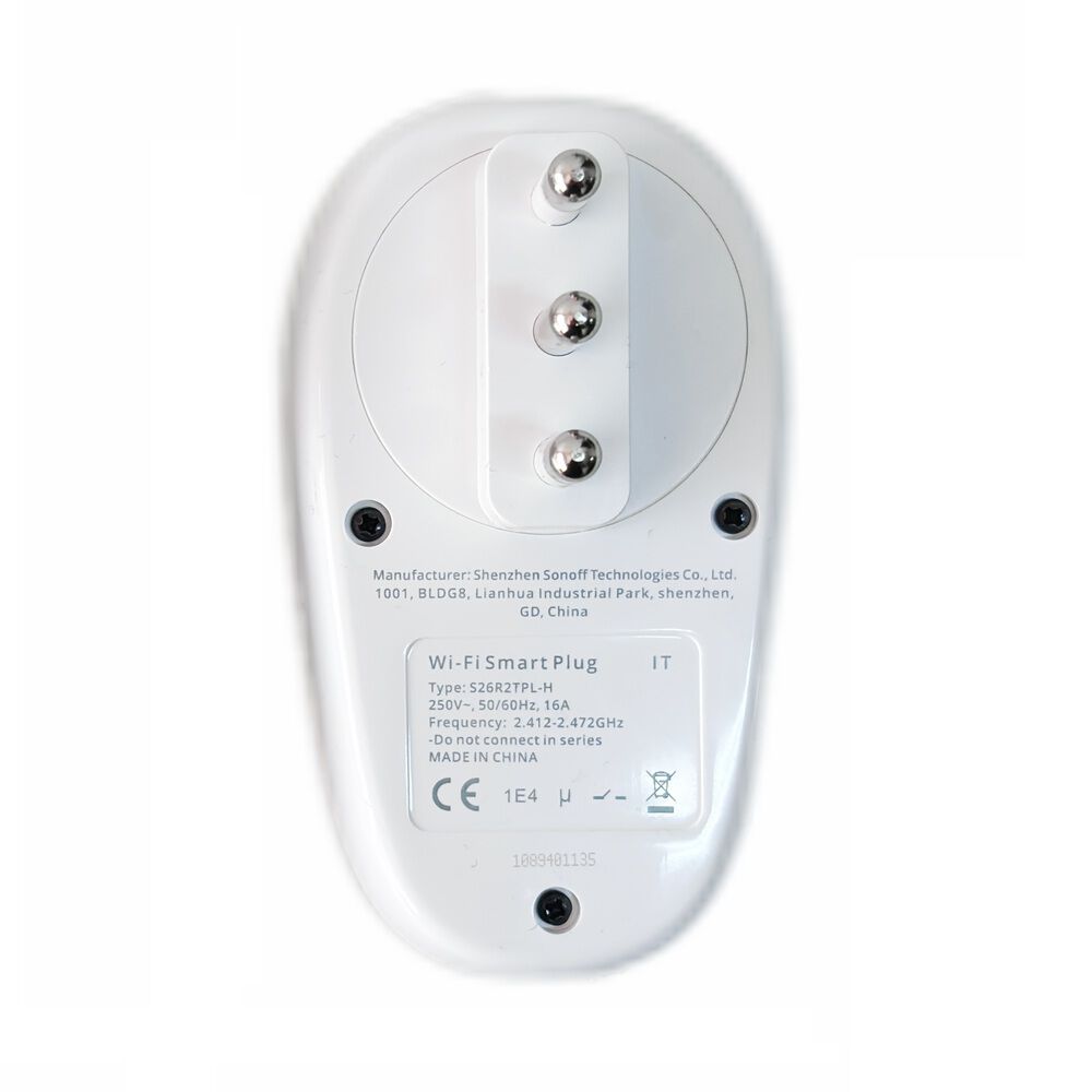 Enchufe Wifi Sonoff S26 R2 4000w/16a image number 1.0