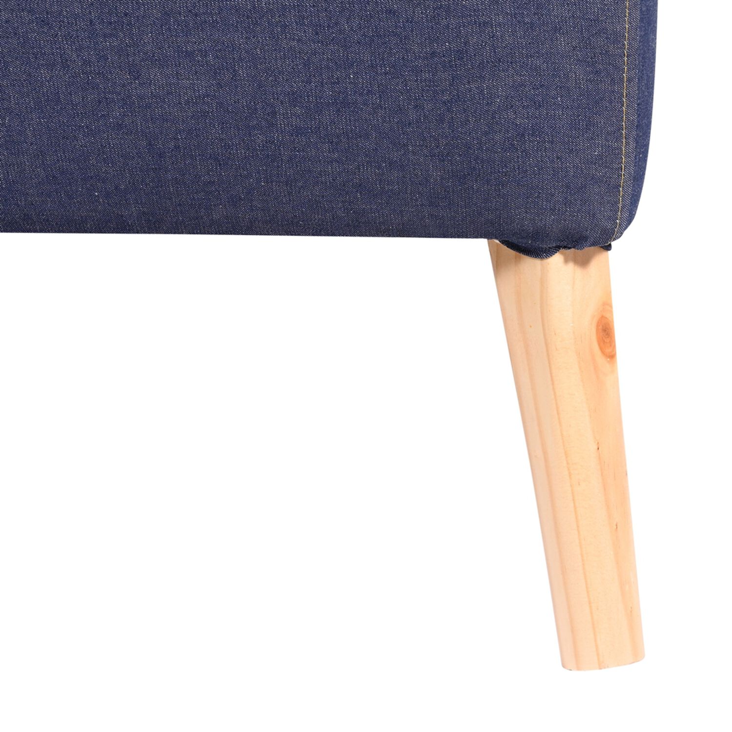 Pouf Petrum Jeans 62x42x42 Cm M&aacute;xima Design image number 2.0