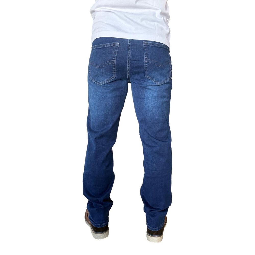 Jeans Elasticados Straight Fit Semirectos image number 4.0