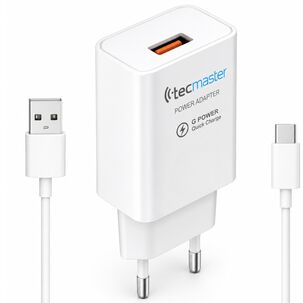 Cargador Usb-c Quick Charge Smart Line 3a 18w Sec Tm-200516