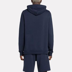 Polerón Hombre Reebok Identity Small Logo Fleece Hoodie Polerón Hombre Reebok Identity Small Logo Fleece Hoodie