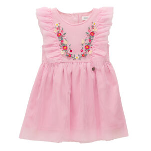 Vestido Niña Bubblegummers Magnolia Rosado Teens