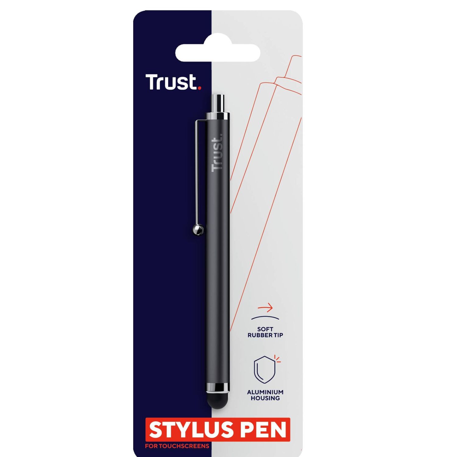 L&aacute;piz Touch Para Smartphones & Tablet Trust Stylus Pen Soft image number 5.0