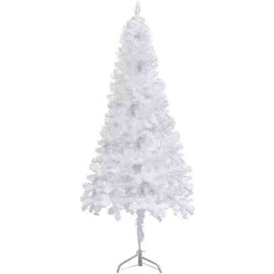 Arbol De Navidad 180 Cm Con Luces Led Colores Canad&aacute; Blanco