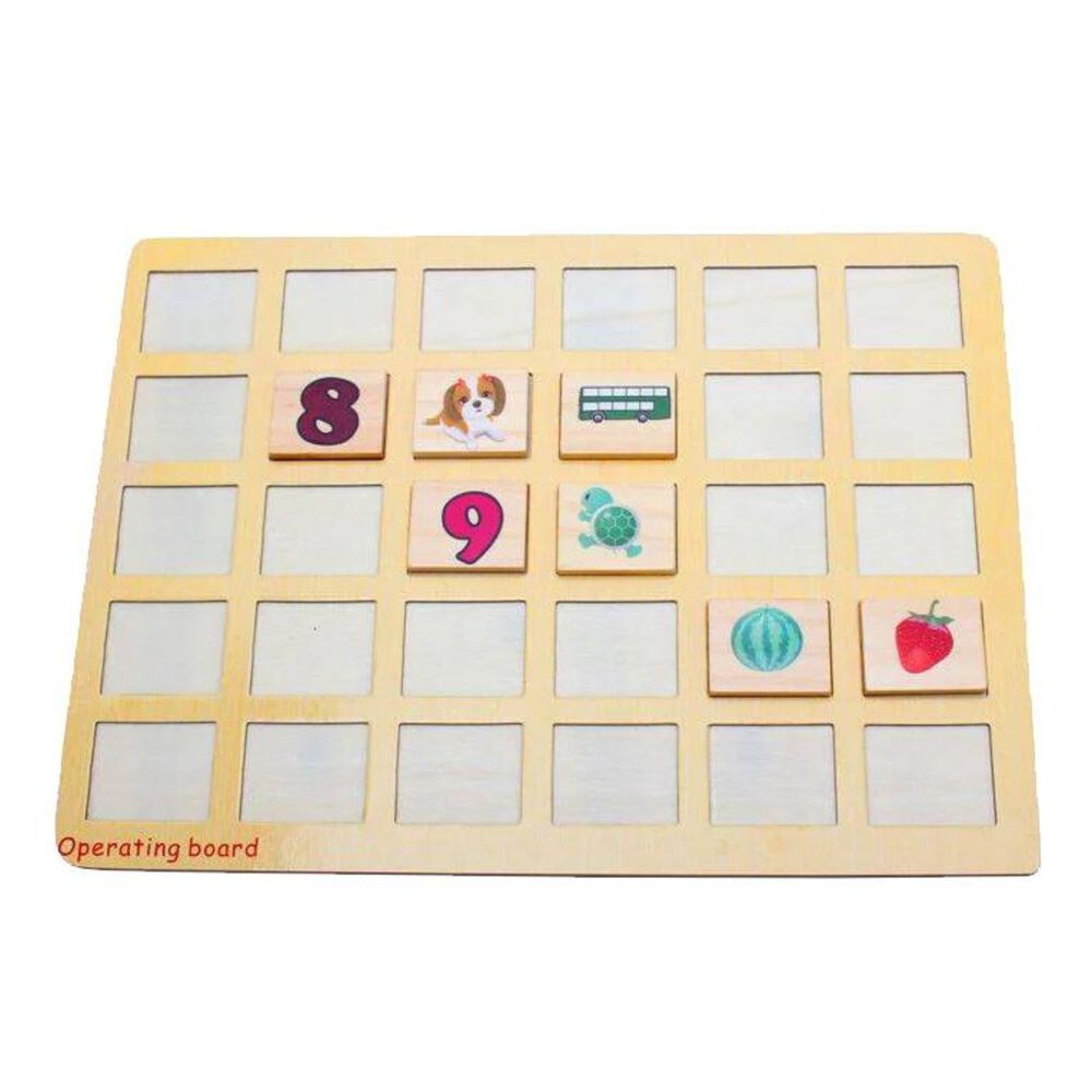Juego Tradicional Memorice De Madera Para Niños De +3 image number 2.0
