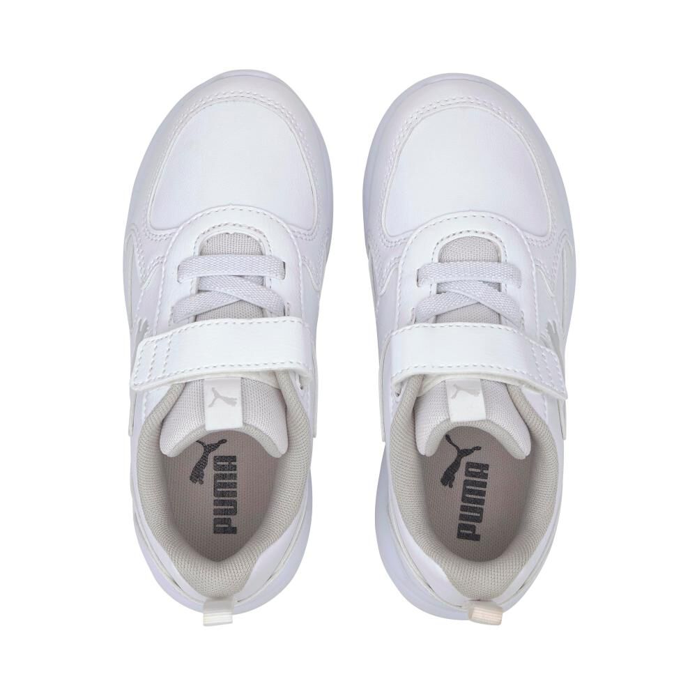 Zapatilla Escolar Unisex Puma Fun Racer Blanco image number 5.0