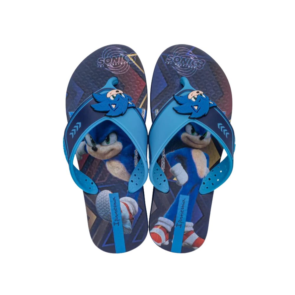 Sandalia Infantil Azul Sonic Speedrun Ipanema image number 1.0