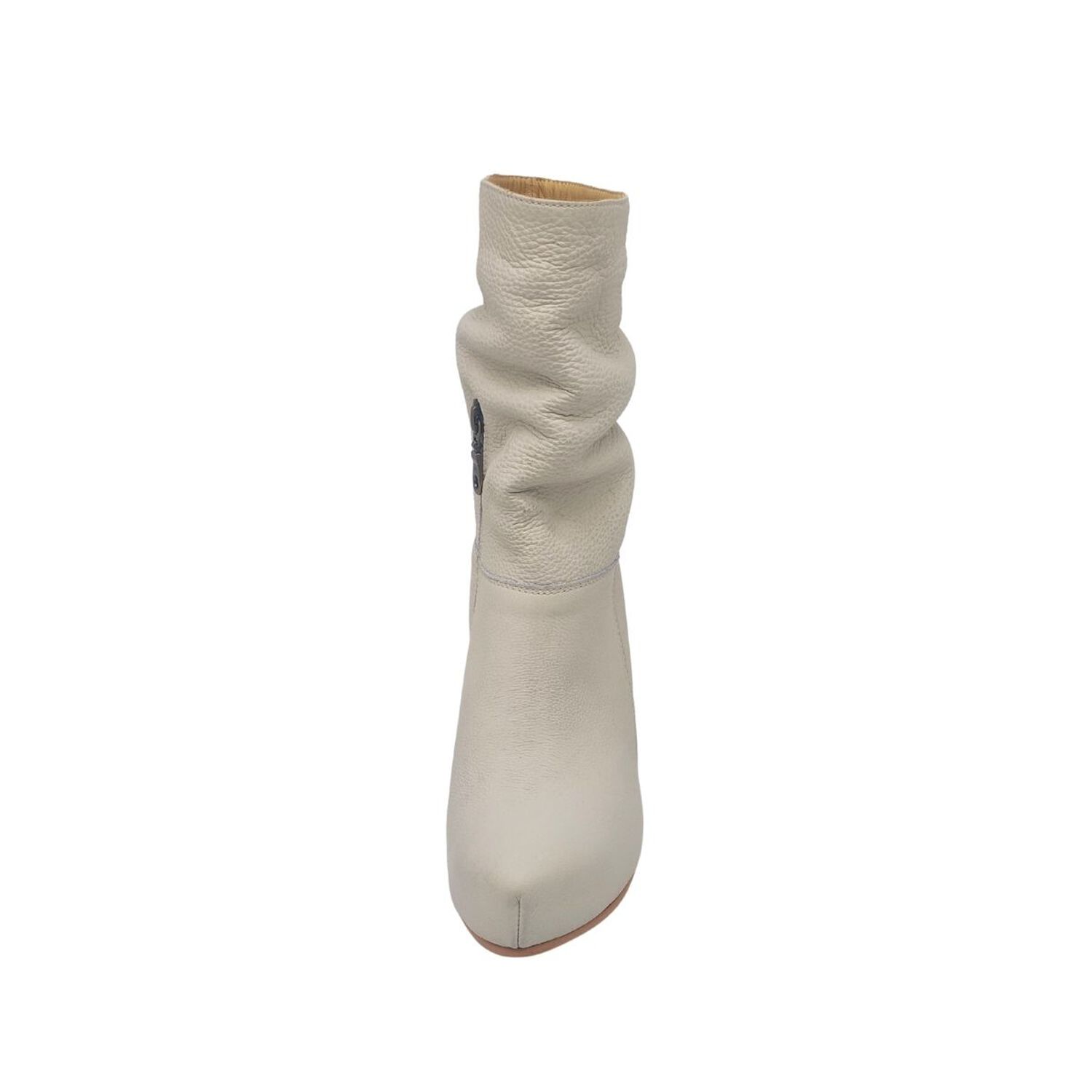 Bota Vilma Beige Cuero Pao Pecados image number 4.0
