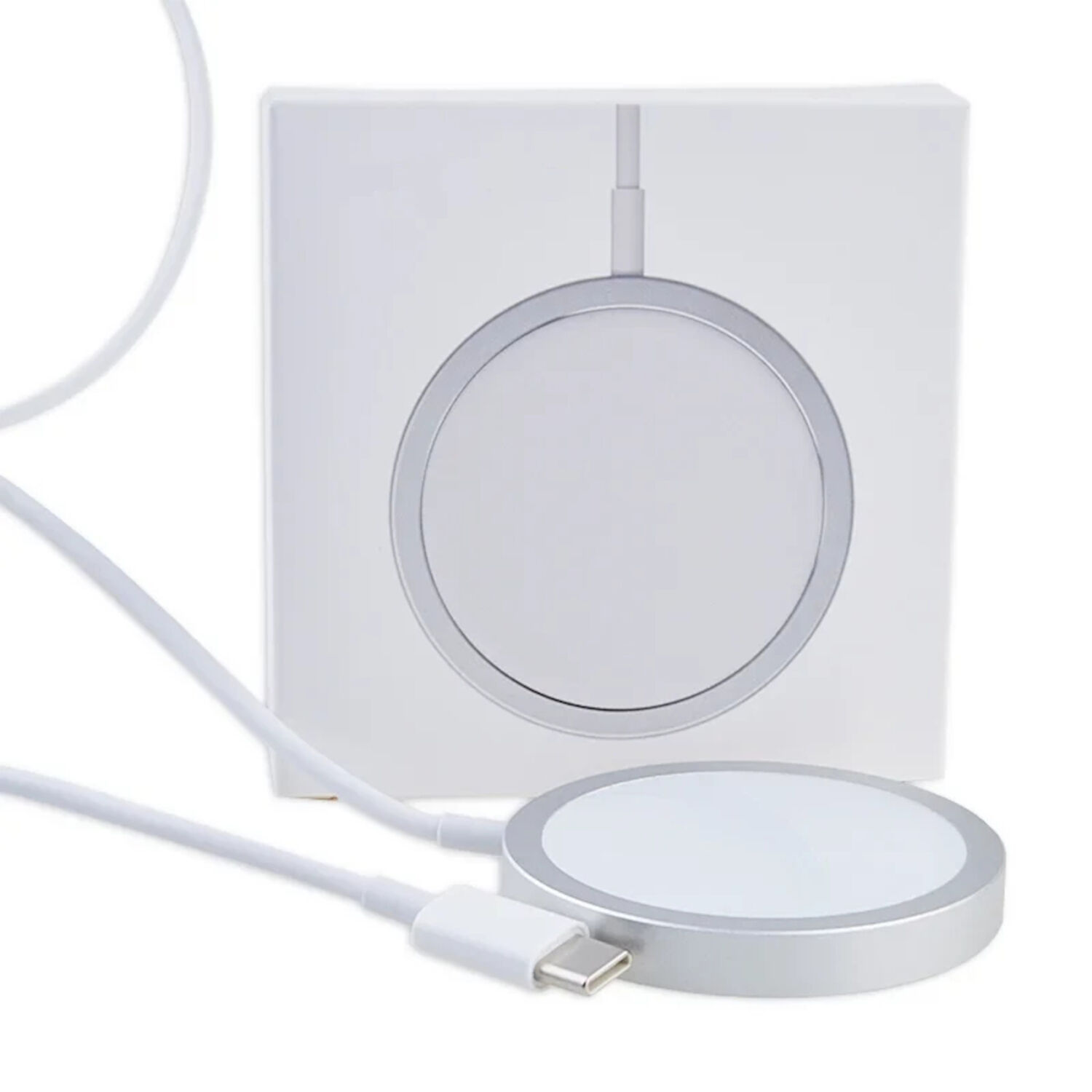 Cargador Inal&aacute;mbrico Magn&eacute;tico Usb-c Compatible Con Iphone image number 3.0