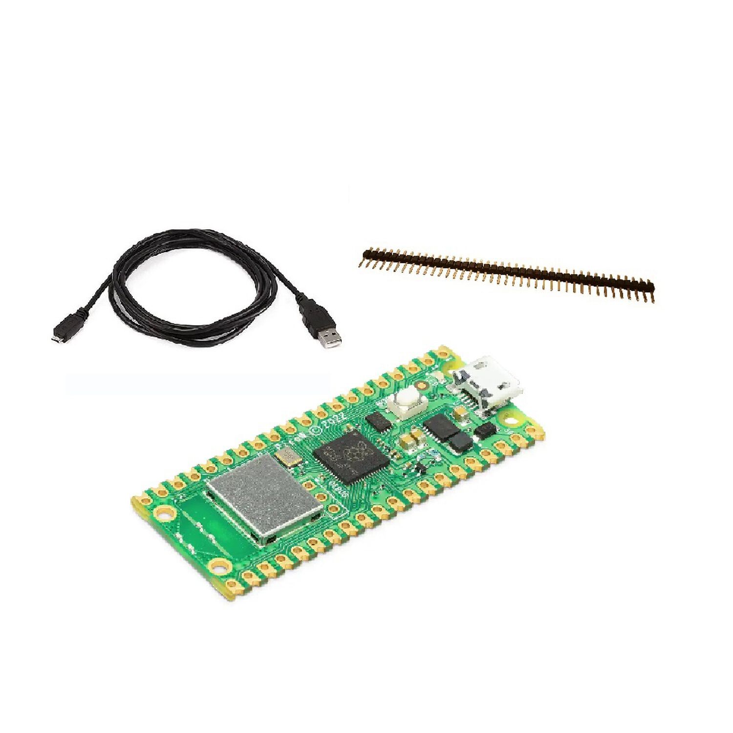 Kit De Inicio Raspberry Pi Pico W Con Conexi&oacute;n Wifi image number 0.0