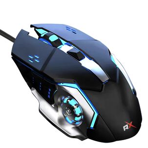 Mouse Gamer Reptilex 5 Botones Retroiluminado Rx0005 3200dpi