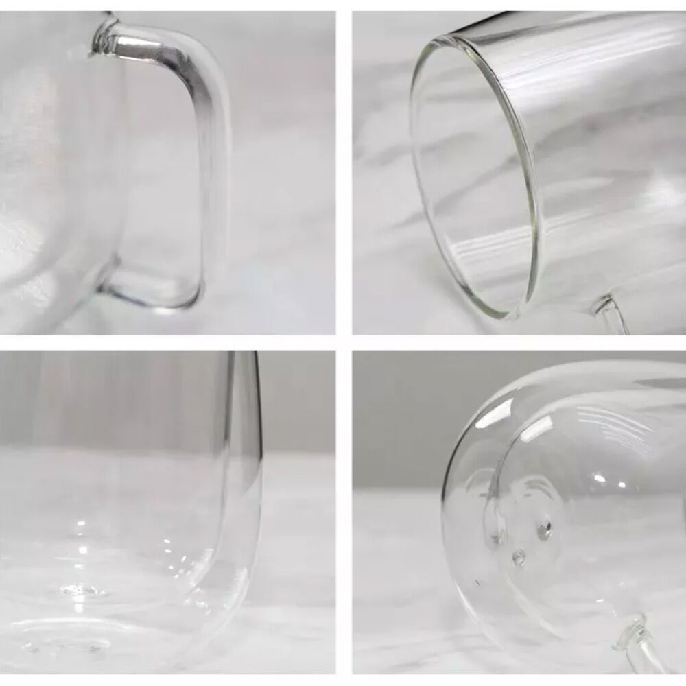 Taza Mug De Vidrio Doble Pared 300 Ml Simplit image number 3.0