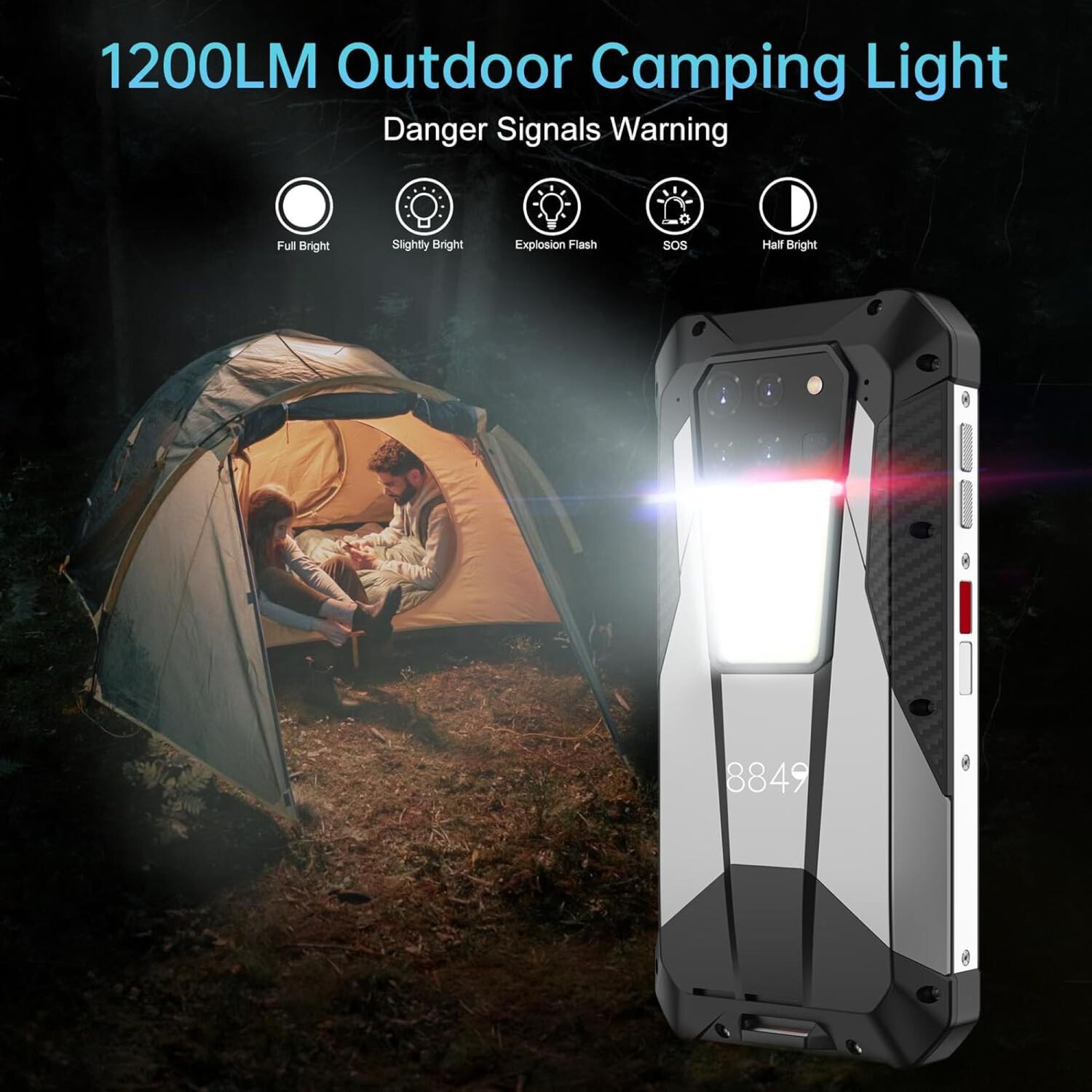 Unihertz 8849 Tank 3 Pro - Celular 5g Con Proyector L&aacute;ser De 120 Pulgadas image number 5.0