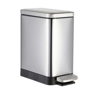 Basurero Con Pedal Acero Inox. 15 Lt