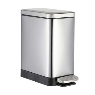 Basurero Con Pedal Acero Inox. 15 Lt