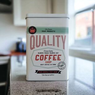 C&aacute;nister Metal Coffe Quality