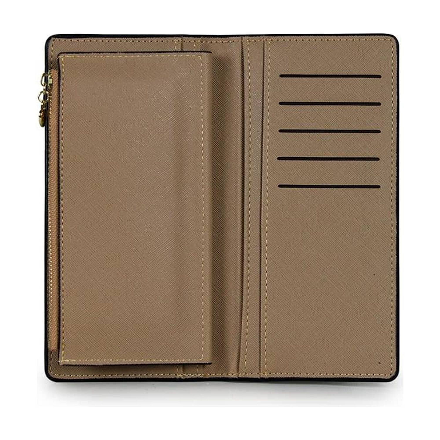 Billetera Mujer Vesta Taupe Carven image number 3.0