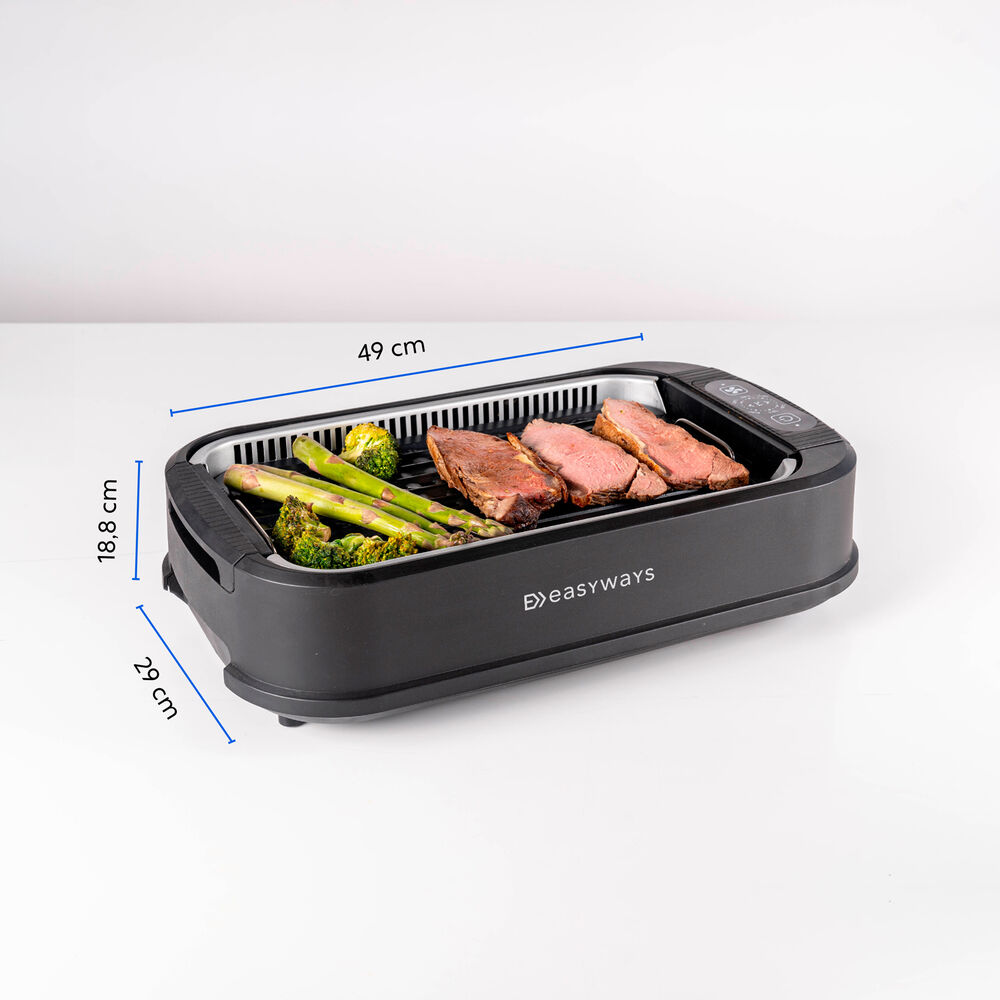 Parrilla Eléctrica Smokeless Grill Master Easyways image number 6.0