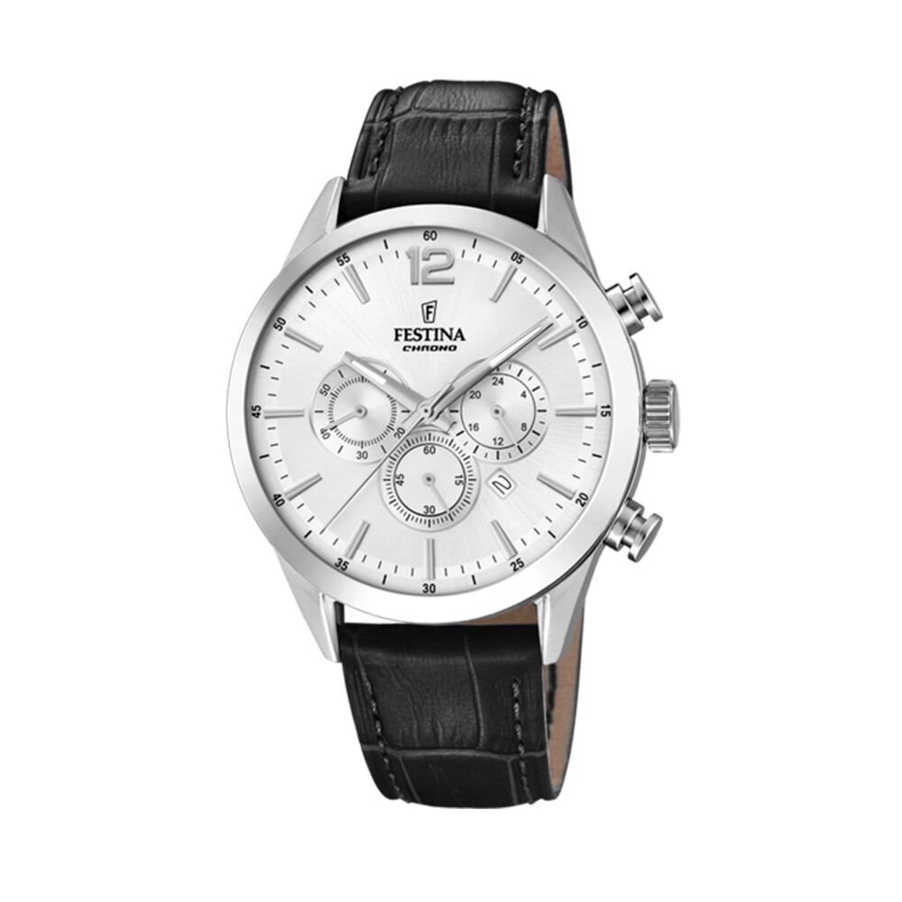 Reloj F20542/1 Festina Plateado Hombre Timeless Chronograph image number 0.0