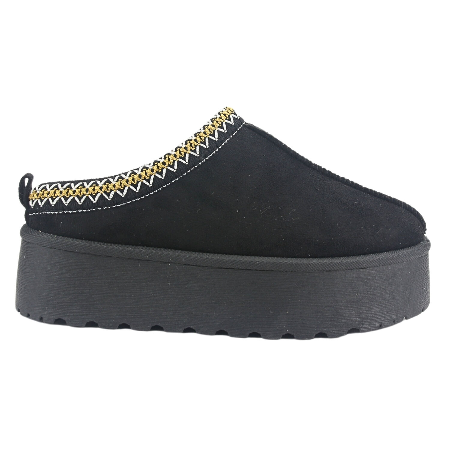Pantufla Chalada Mujer Pinguih-3 Negro Comfort image number 0.0