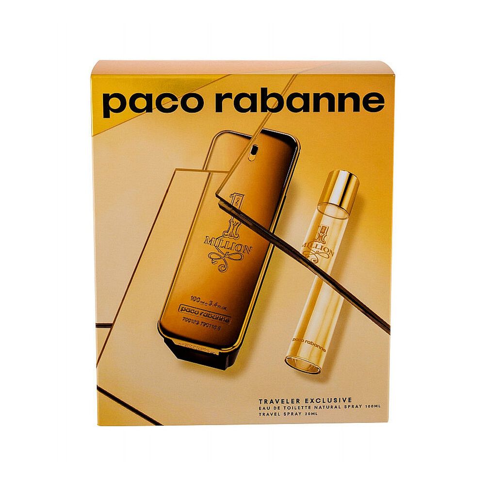 Set Travel Exclusive One Million 100ml + 20ml Edt Hombre image number 1.0